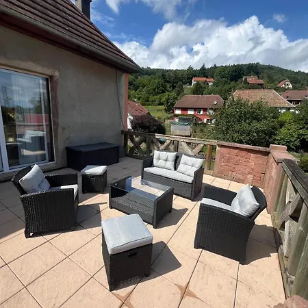 Magnifique Maison Au Coeur De L'alsace - Terrasse * Lalaye