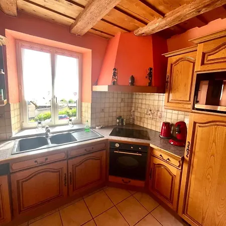 Tatil Evi Magnifique Maison Au Coeur De L'alsace - Terrasse